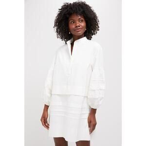 POMANDER PLACE White Chelsea Dress Size S NWT Retail $148 Tuckernuck